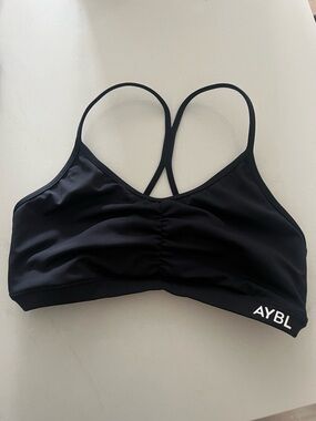 AYBL Black Sports Bra